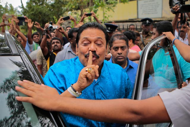 Mahinda Rajapaksa is running for prime minister after being voted out as president