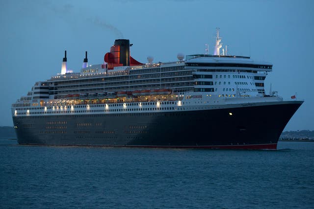 The Queen Mary 2 ocean liner