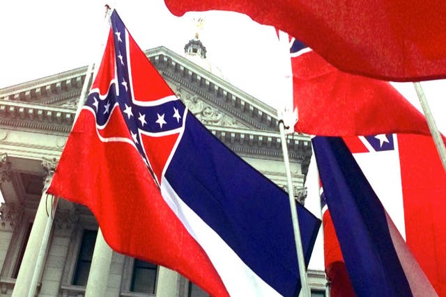The Mississippi state flag stands for white supremacy and hate