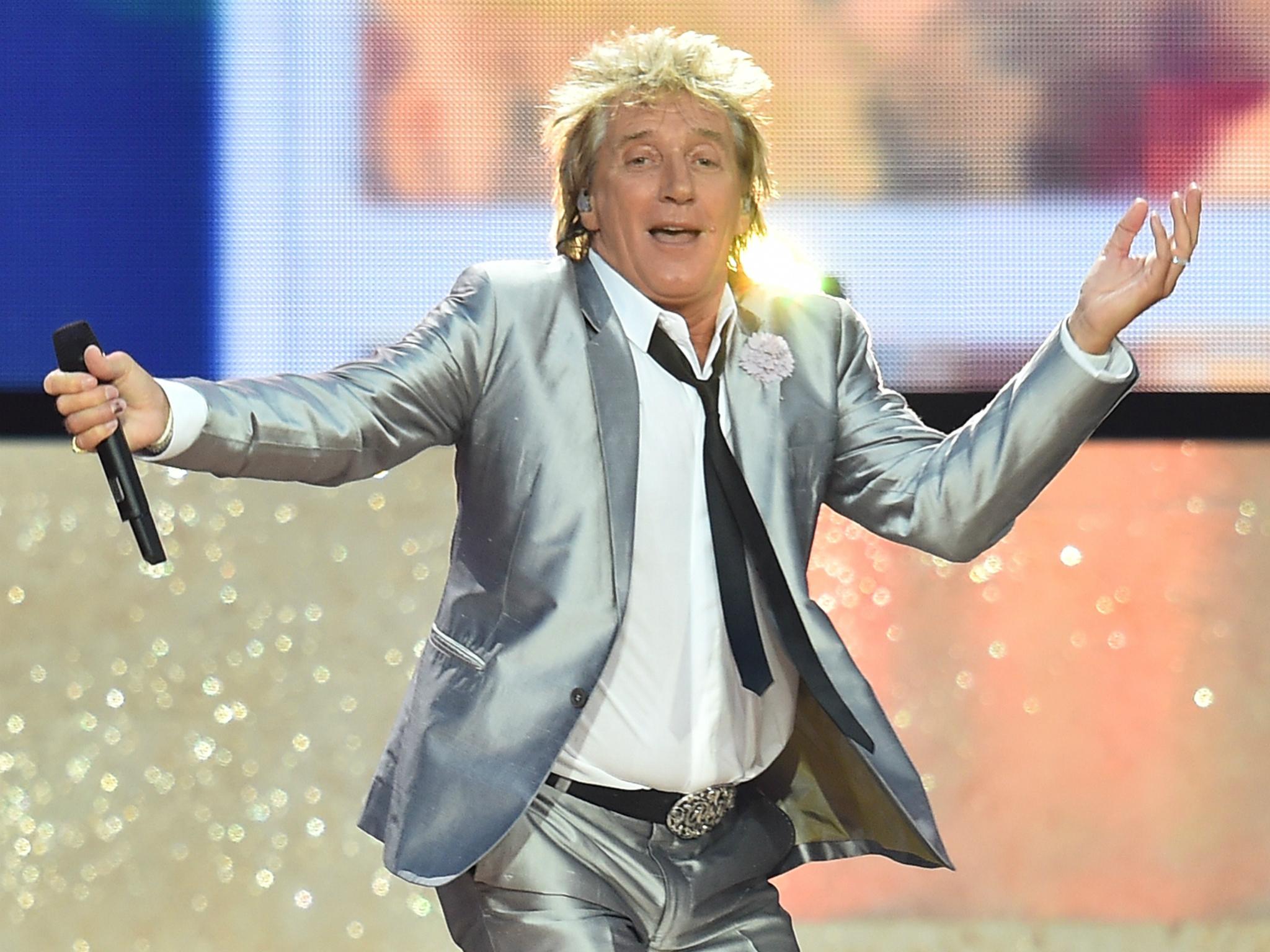 Freddie Shepherd's final visit to St. James' Park was not to see Newcastle, but Rod Stewart