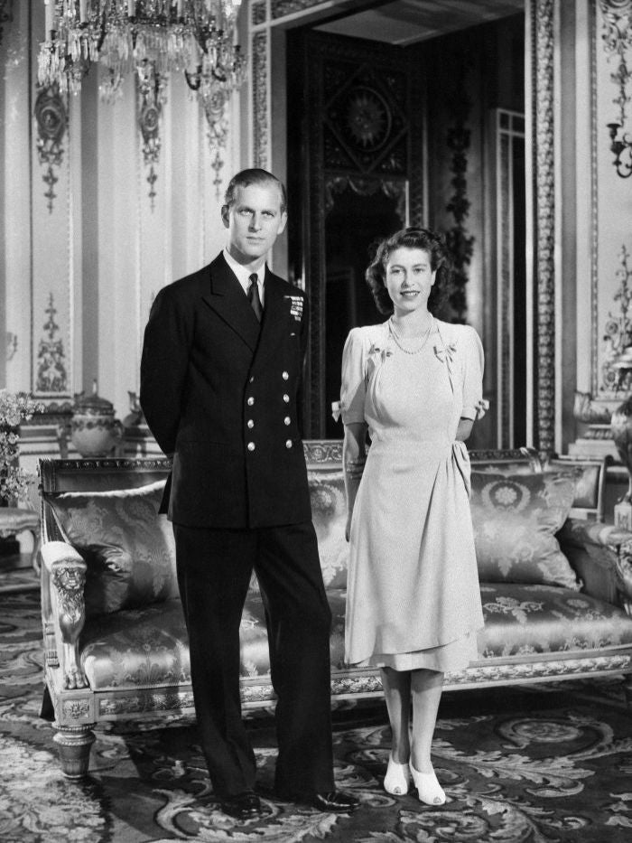 The official announcement of Princess Elizabeth and Phillip Mountbatten's engagement in 1947. The pairing was incredibly controversial as Prince Phillip had no financial standing and he was foreign born (though he served Britain in the war and was given British Citizenship)