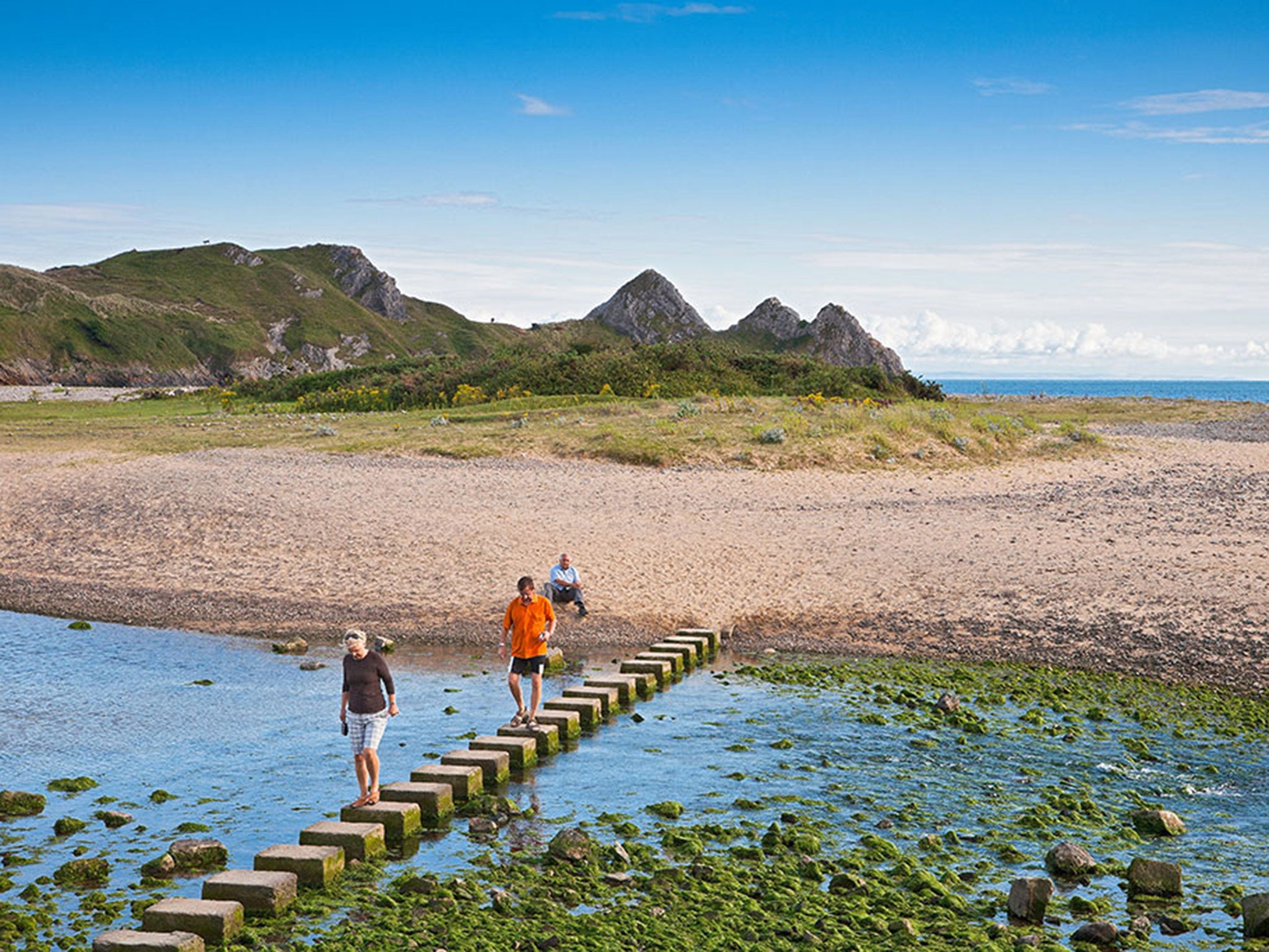 Three Cliffs Bay