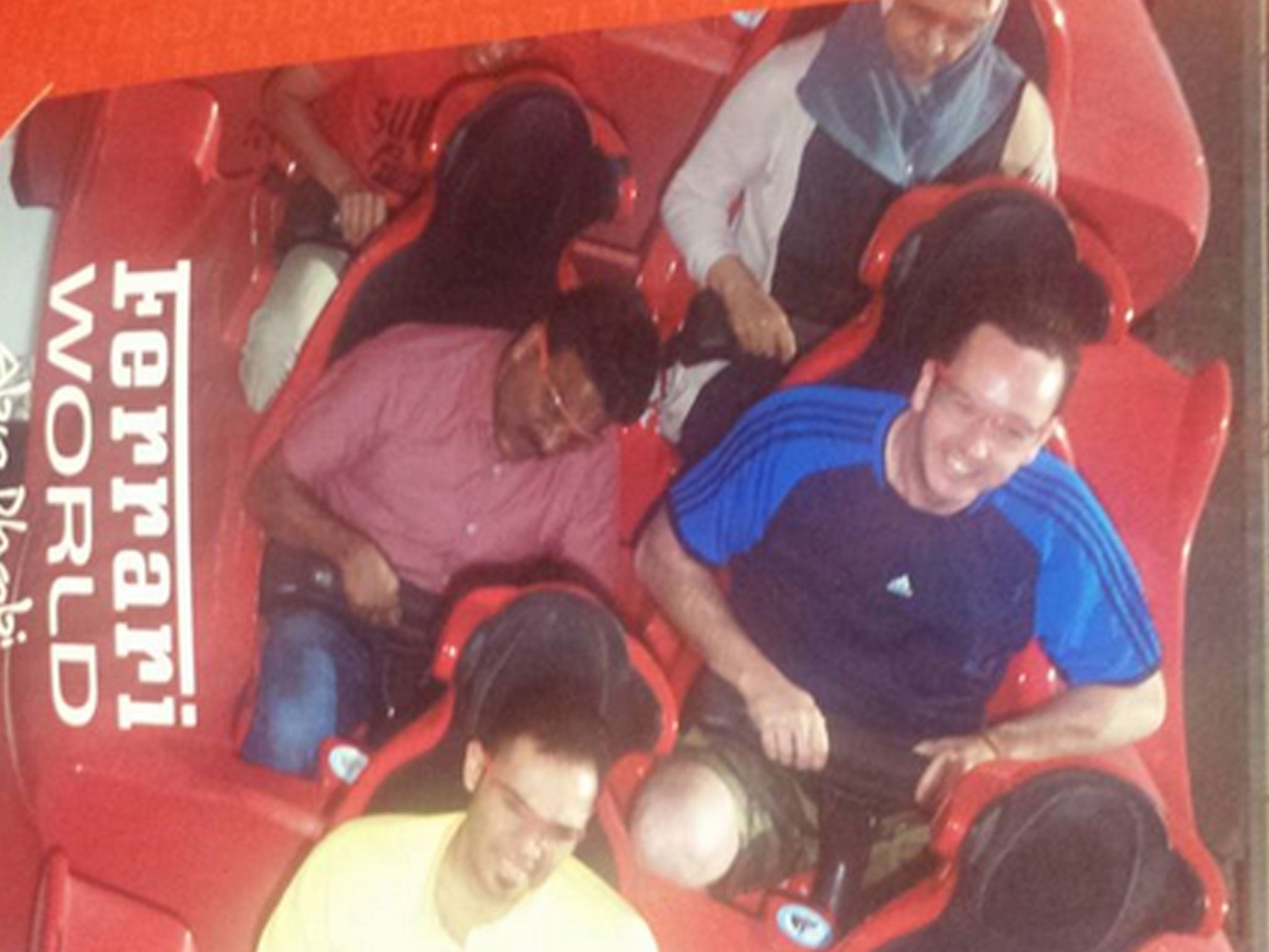 Liam Murphy and his taxi driver ride a rollercoaster