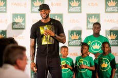 LeBron James vows to fund tuition fee costs for 1,100 students