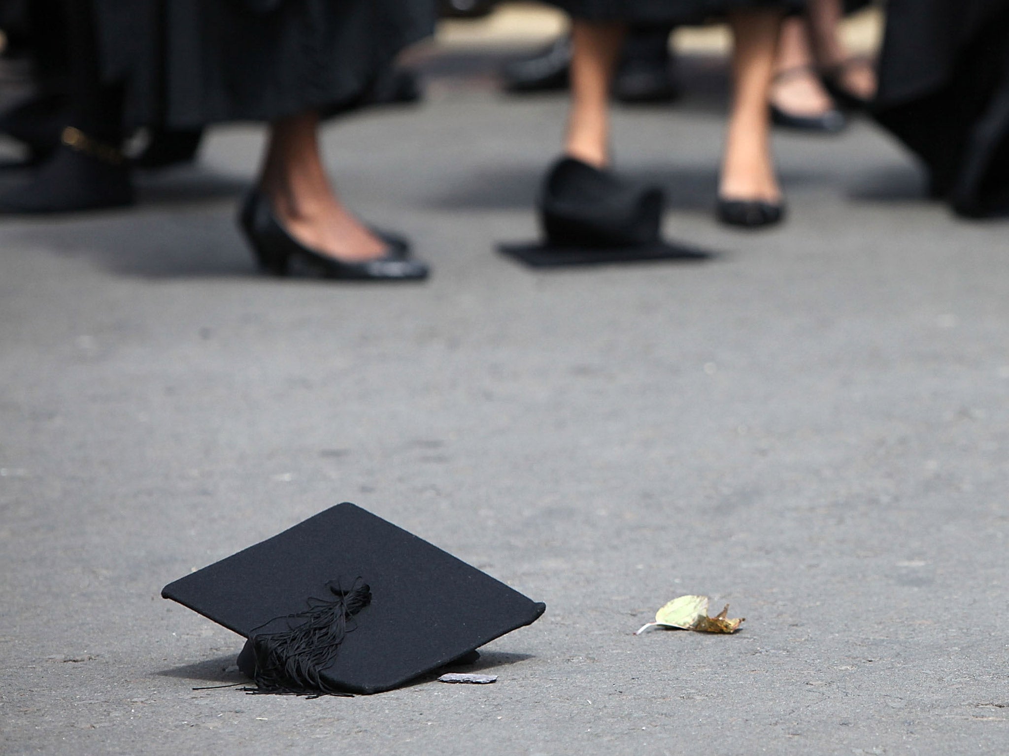 58.8 per cent of UK graduates have ended up in non-graduate jobs