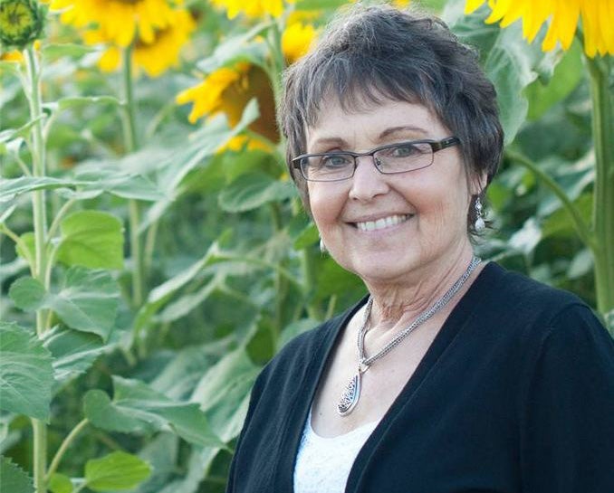 Don Jaquish planted the flowers in honour of his late wife, Babbette