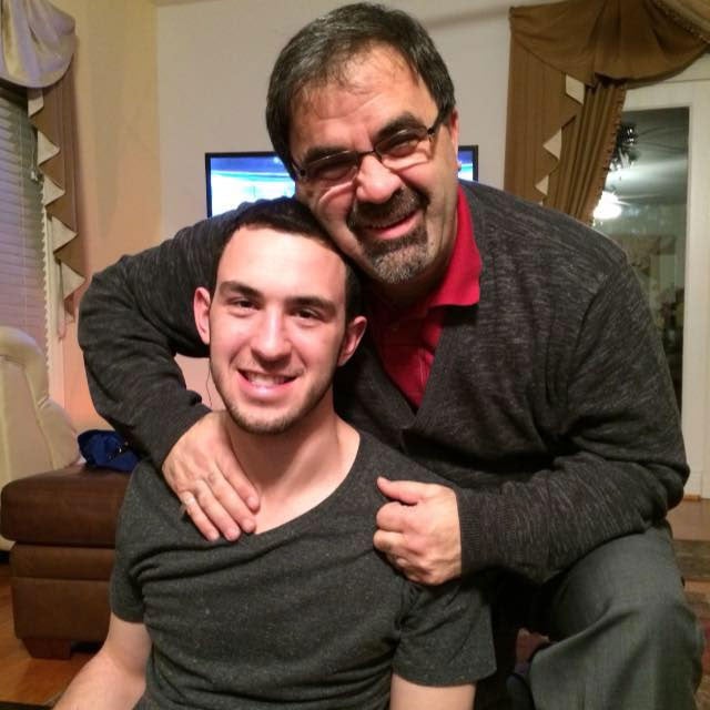 Namee Barakat with his son, Deah (Facebook)