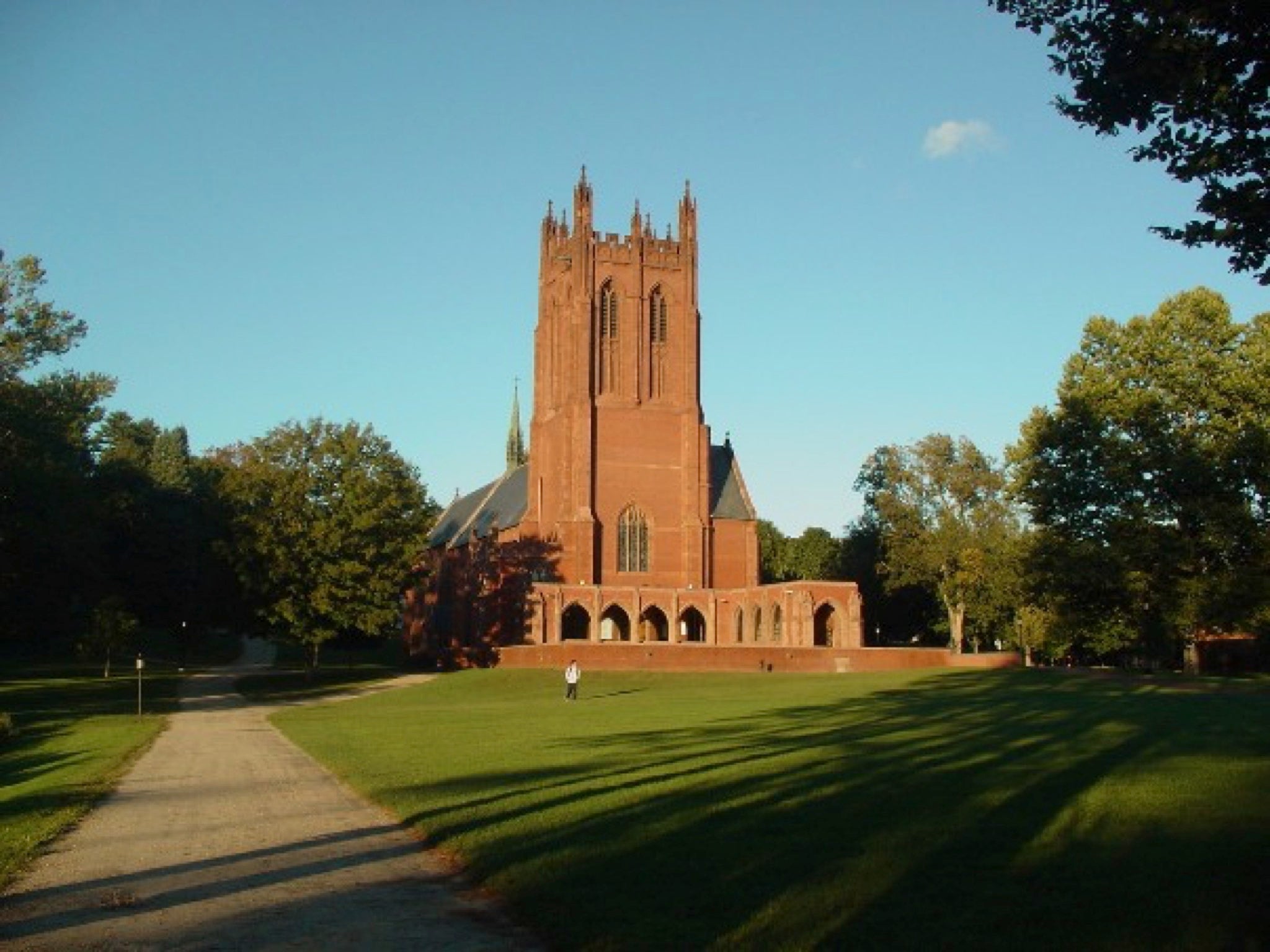 The chapel at St Paul's School in New Hampshire