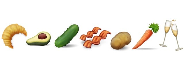 Could the cucumber emoji be the new aubergine? Only time will tell (Pic: Emojipedia)