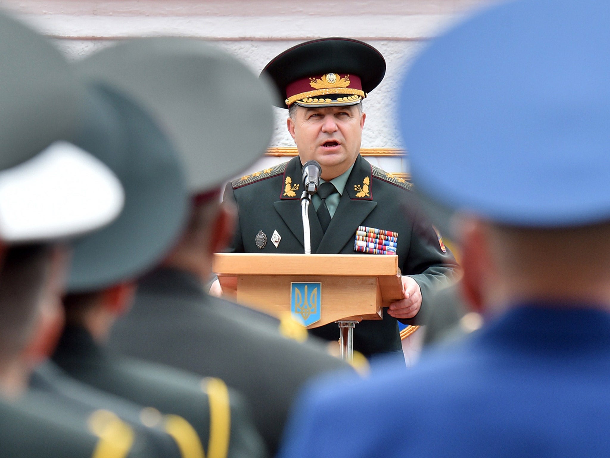 Ukrainian Defence Minister Stepan Poltorak (Getty)