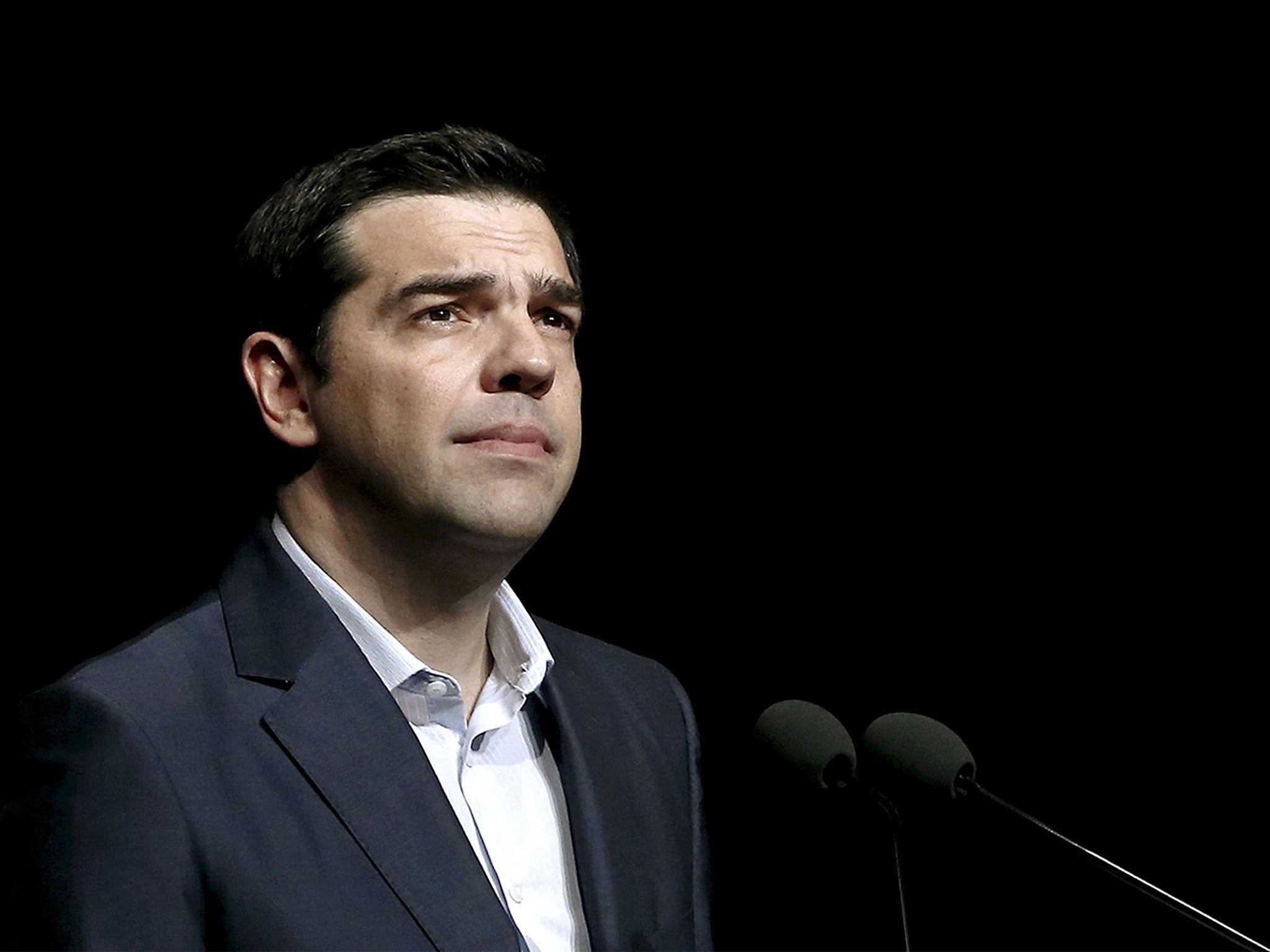 Tsipras effectively lost his majority when members of his Syriza party rebelled against his bailout agreement with international lenders