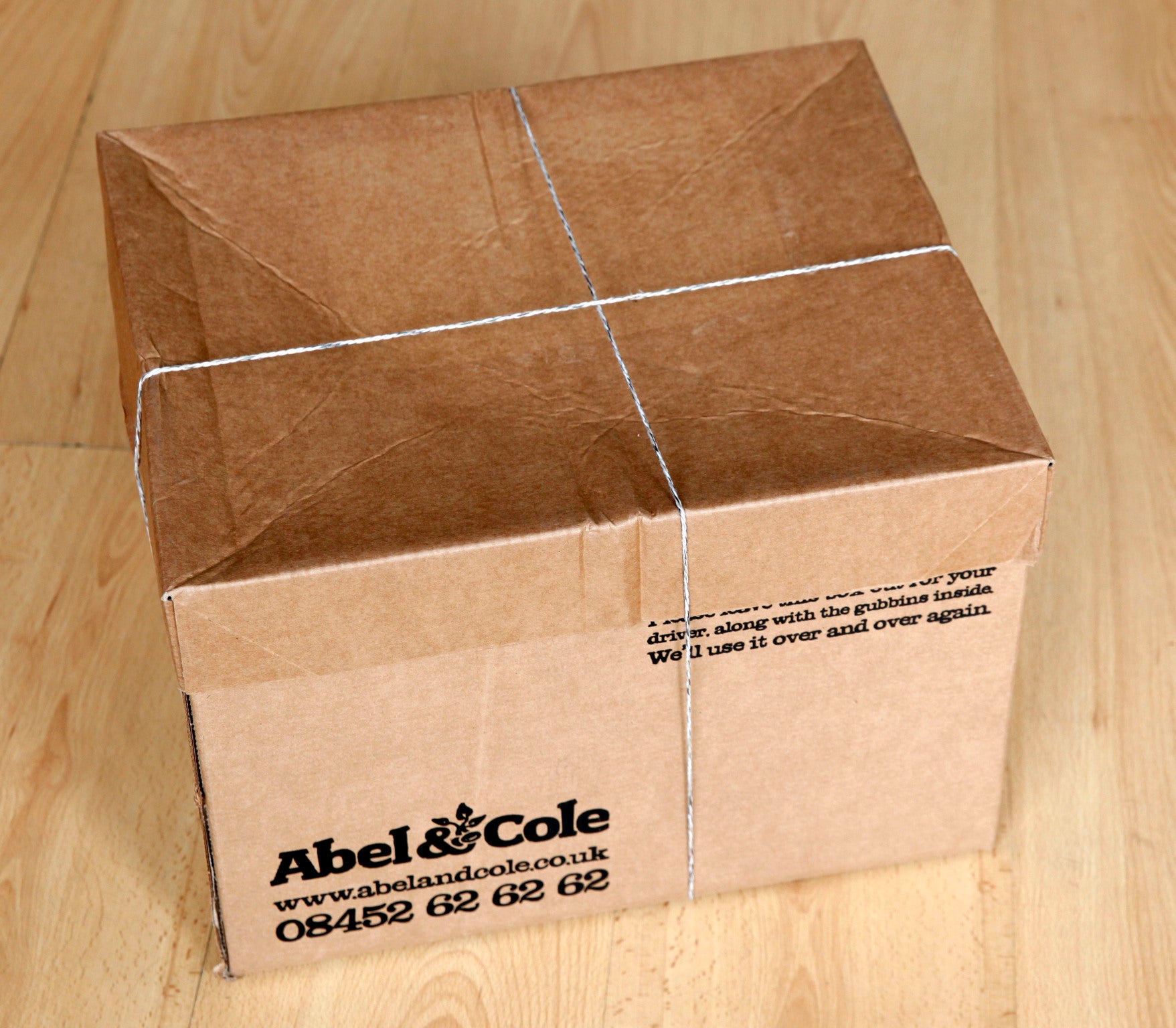 The Abel and Cole box that arrives on your doorstep
