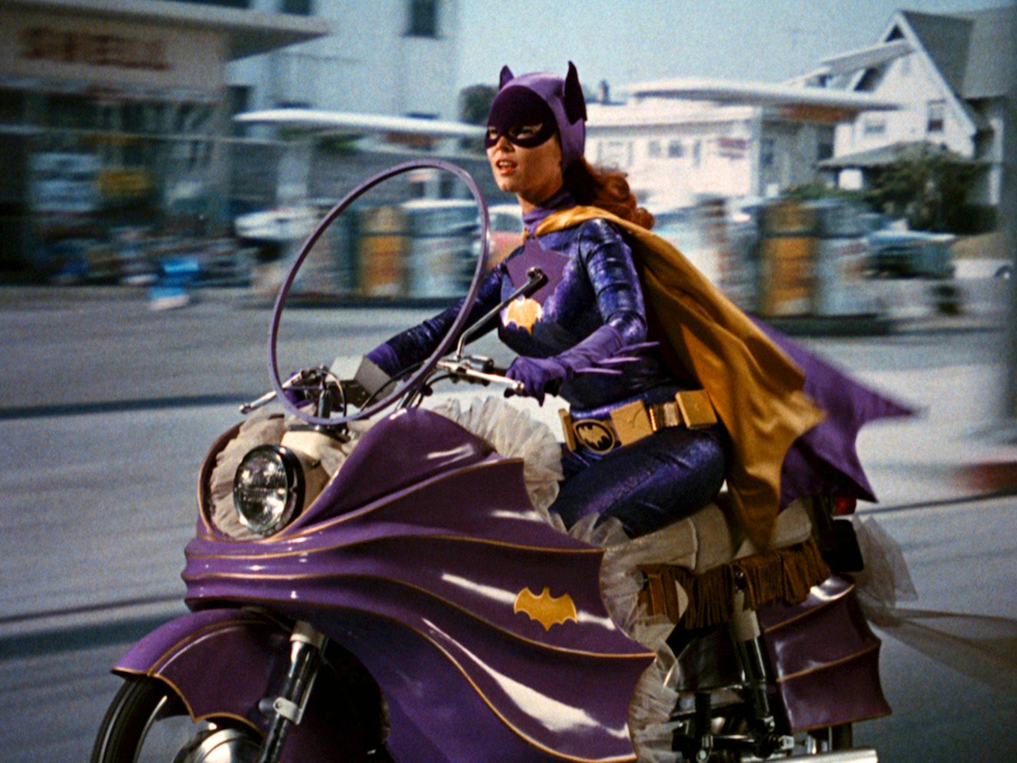 Yvonne Craig portrays the crime-fighting Batgirl in the 1960s TV hit Batman