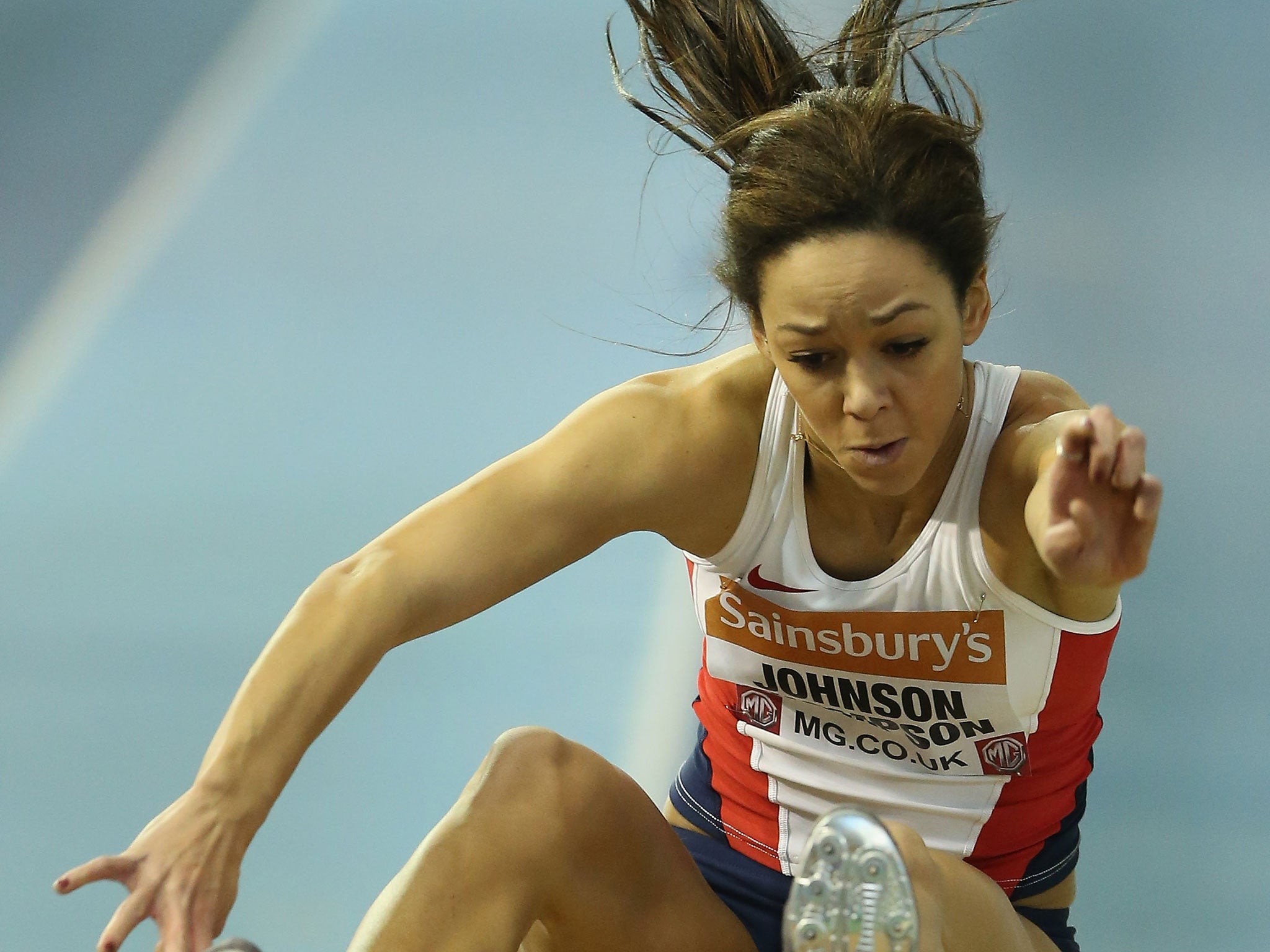 Katarina Johnson-Thompson won the European Indoors in March but has struggled with injuries