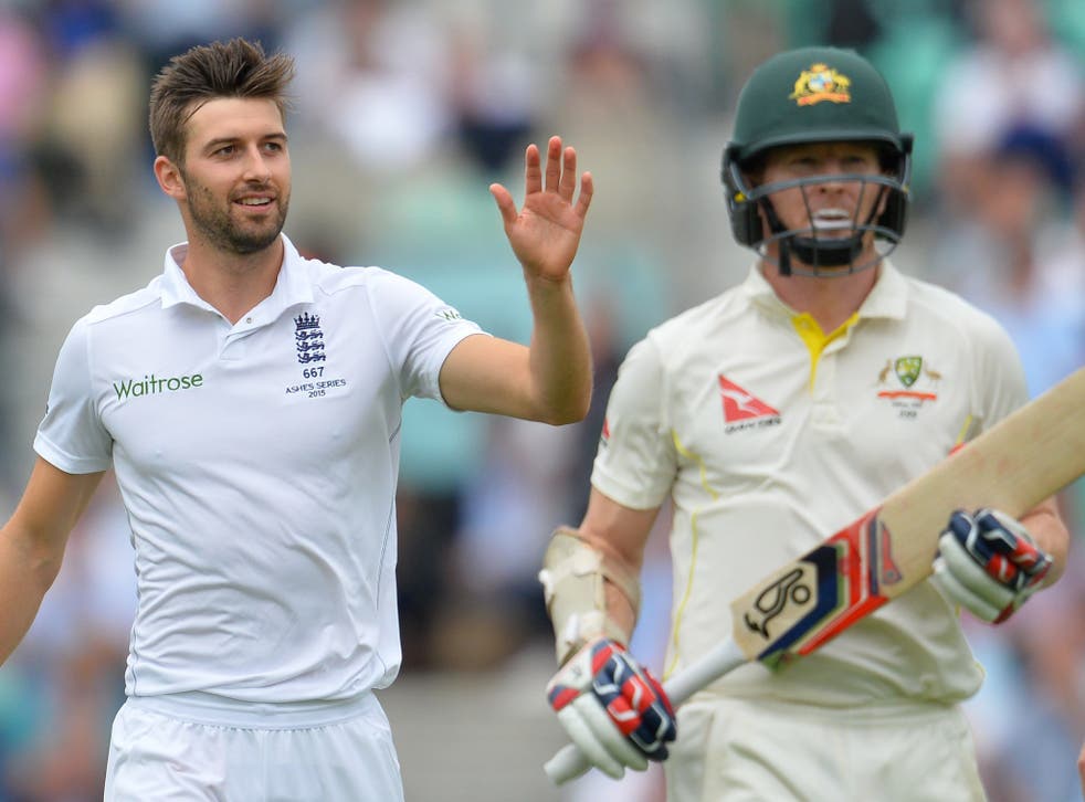 Mark Wood said Australia showed grit and determination on the first day of the final Ashes Test