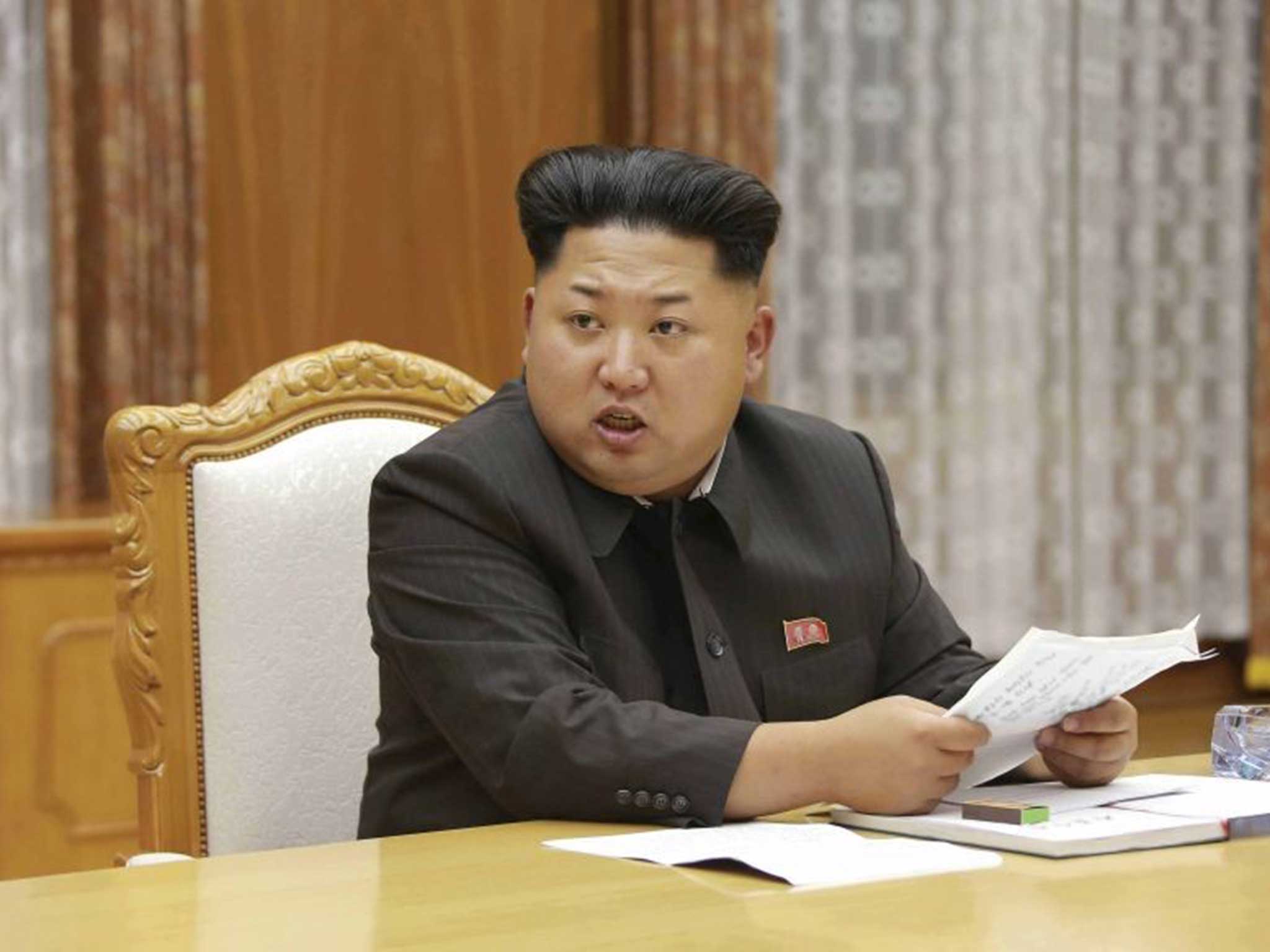 Kim speaks to North Korea generals following an escalation of tension along the DMZ