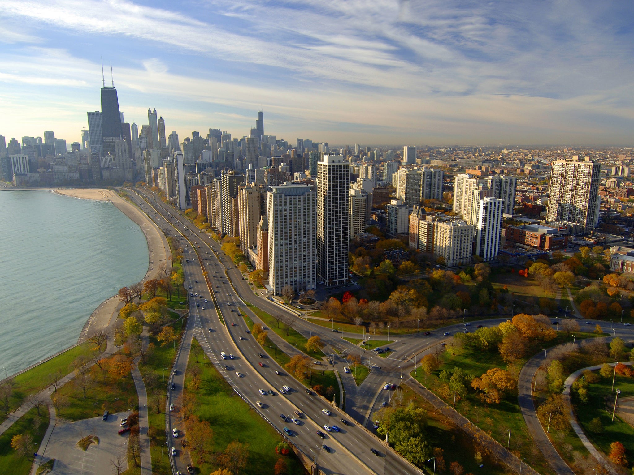 Aerial Lincoln Park