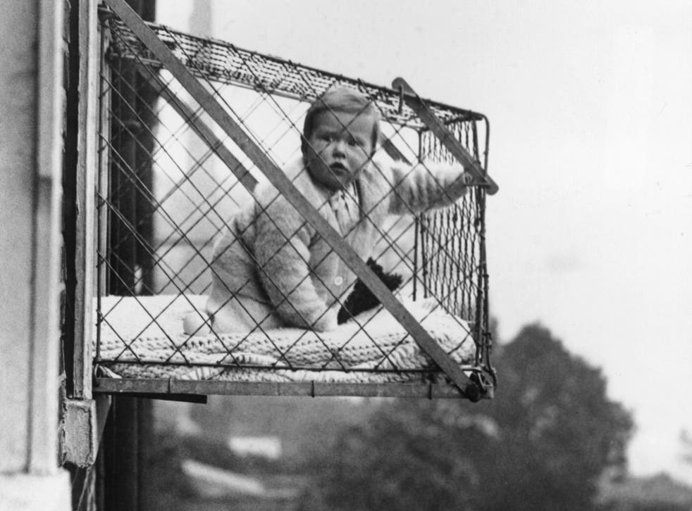 These contraptions were issued by the Chelsea Baby Club to families with no gardens