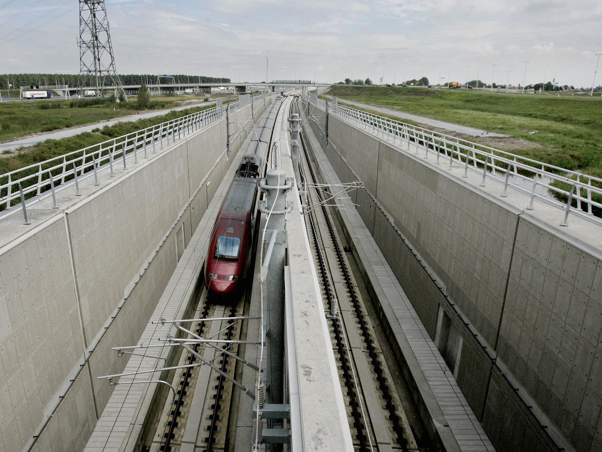 A Thalys train