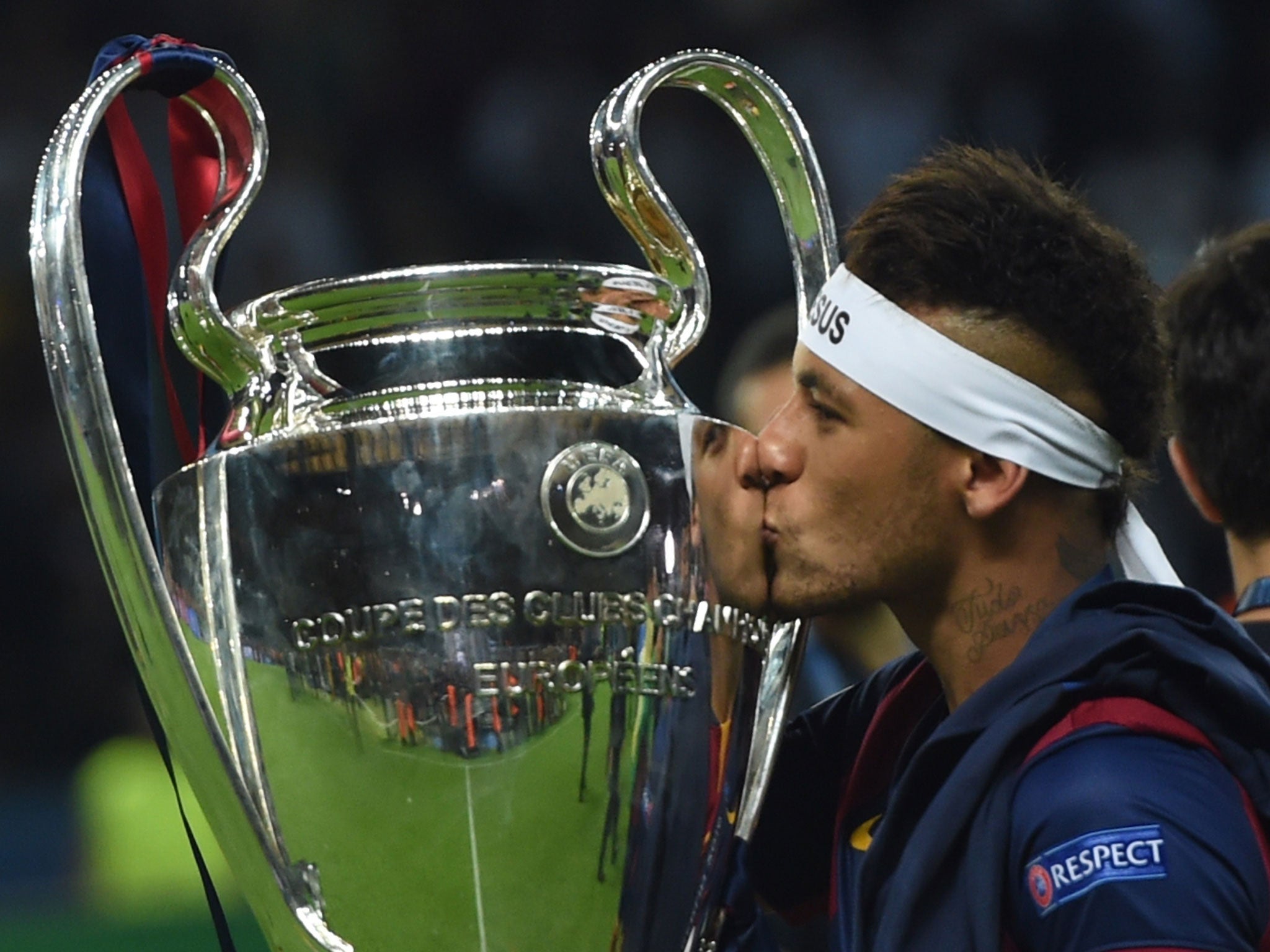 Barcelona forward Neymar has been linked with Manchester United