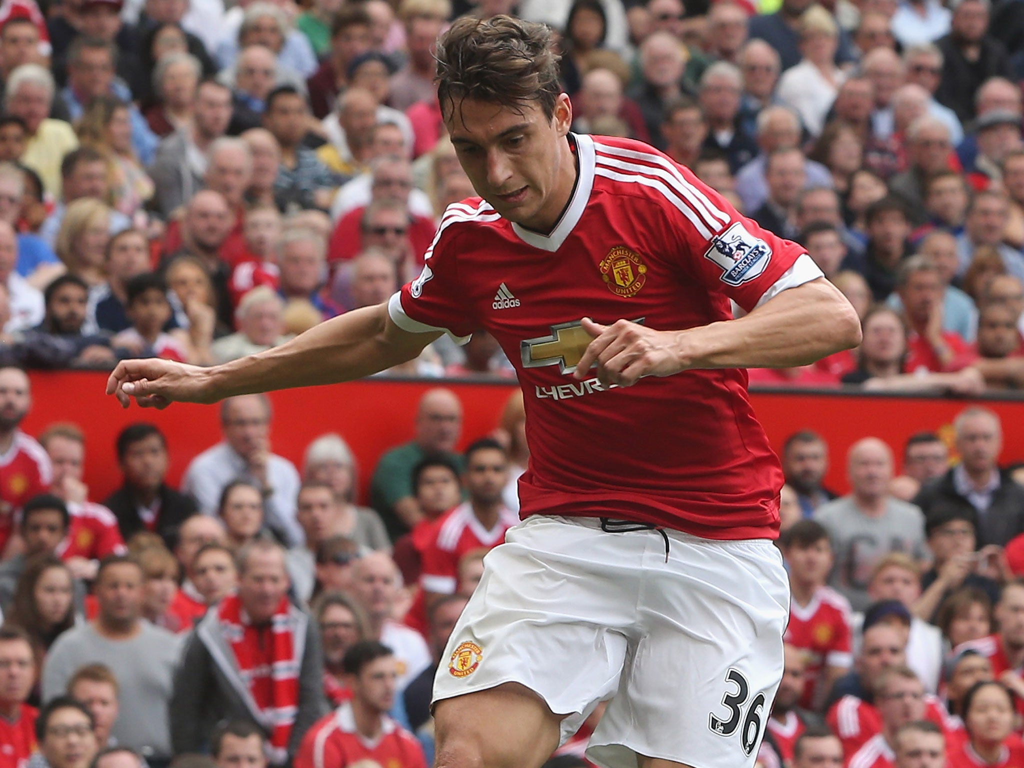 Matteo Darmian has impressed at Manchester United
