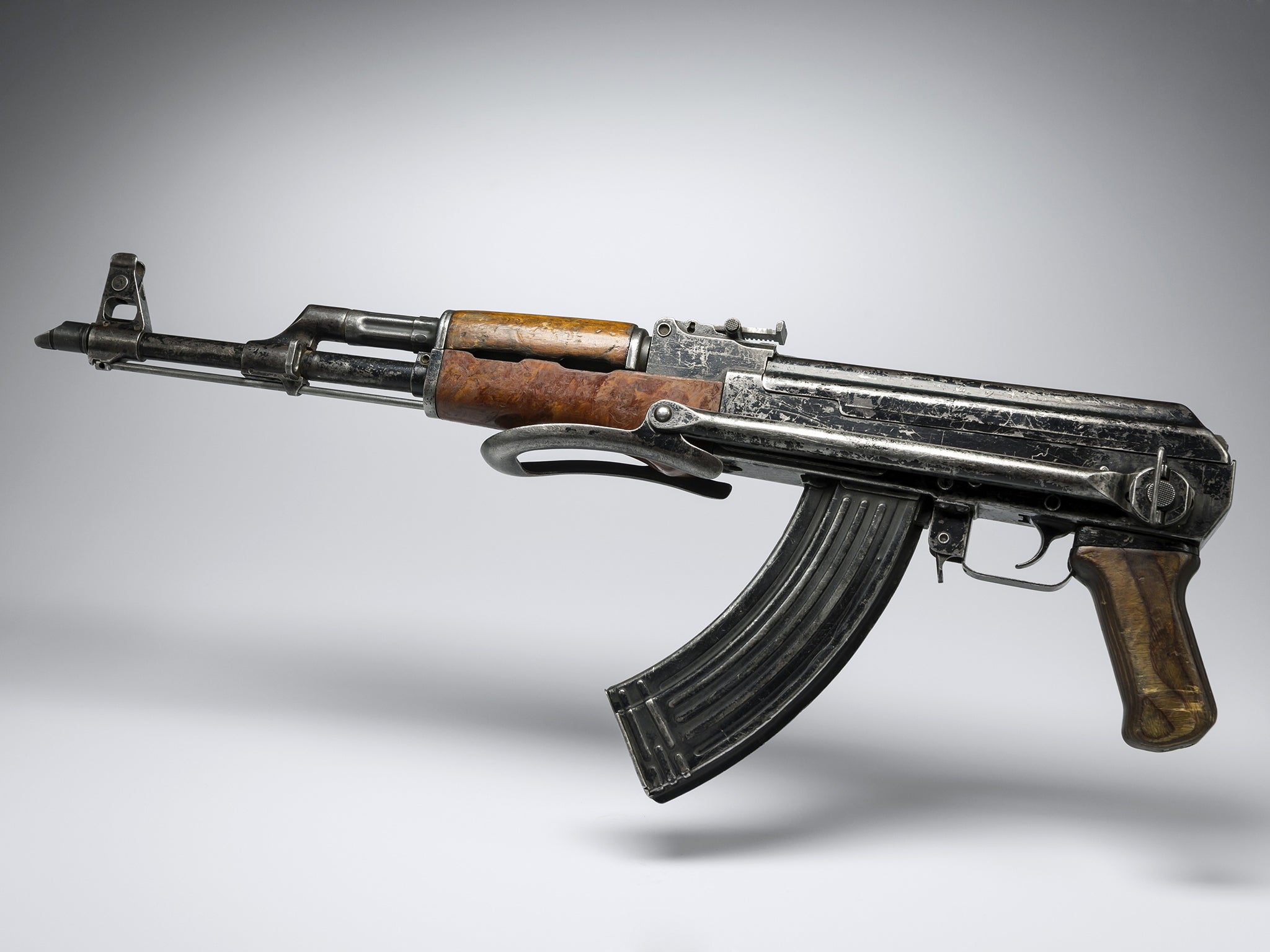 An AK-47 was also used in the Charlie Hebdo attack (AFP)