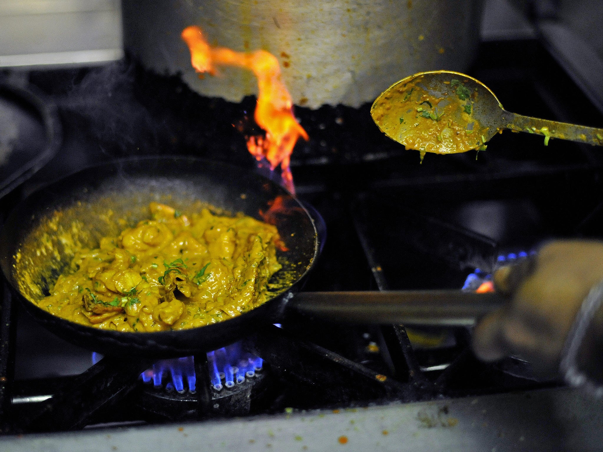 90 per cent of curry restaurants are “under the threat of a chef skills shortage”