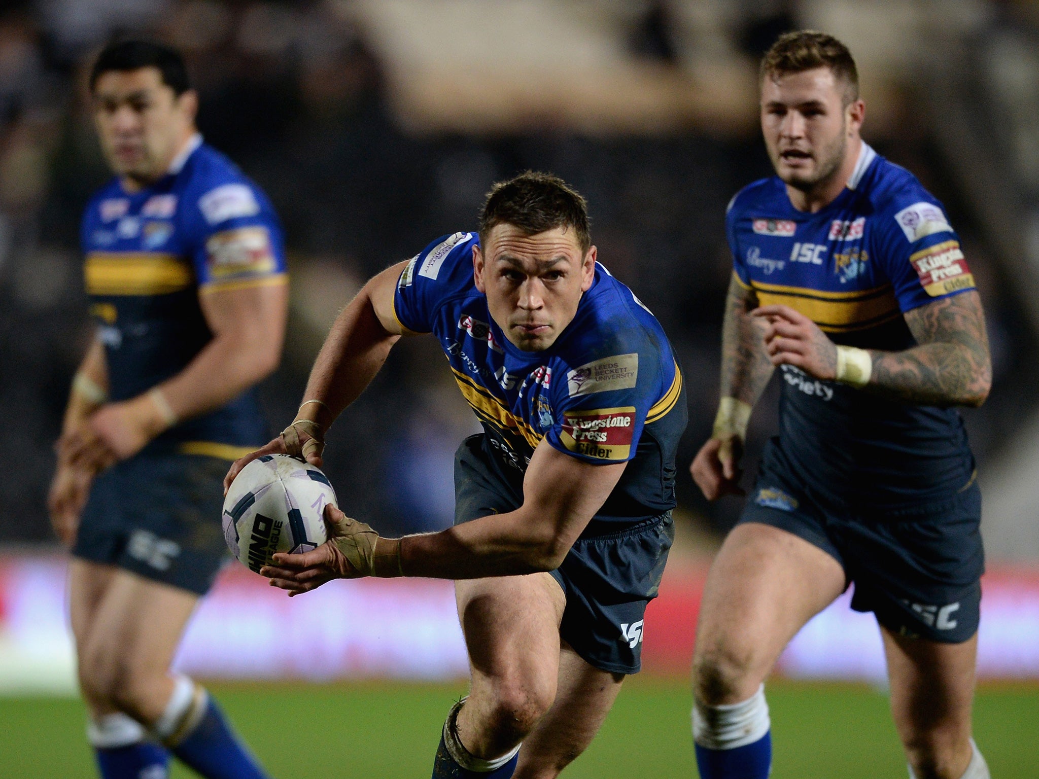 Kevin Sinfield captained Leeds for 12 years