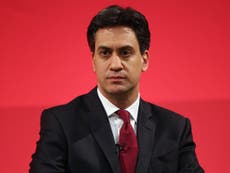 Ed Miliband announces that he's opposed to bombing Isis in Syria