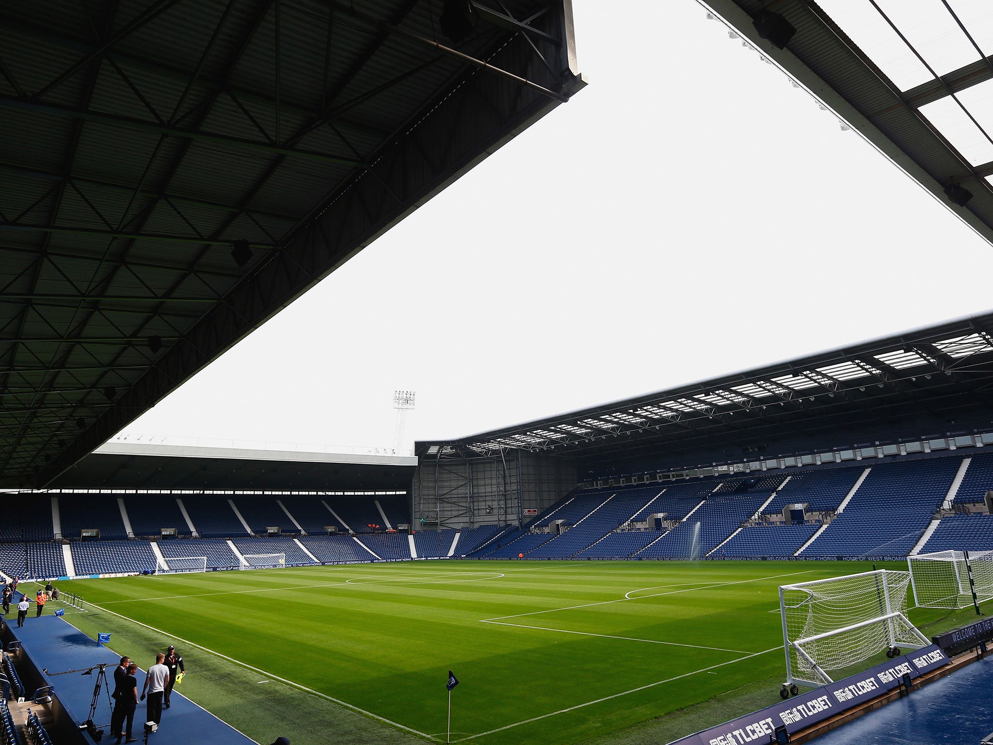 A view of The Hawthorns
