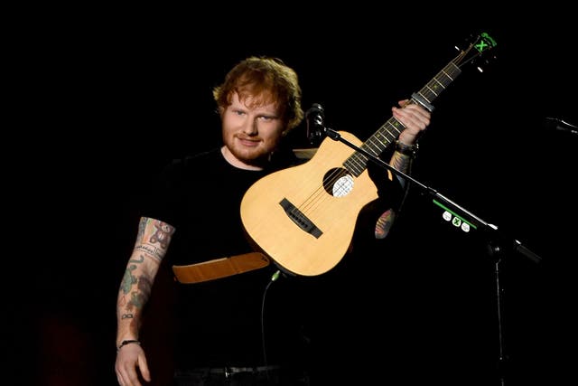 Sheeran has been one of the UK's most successful British musical exports