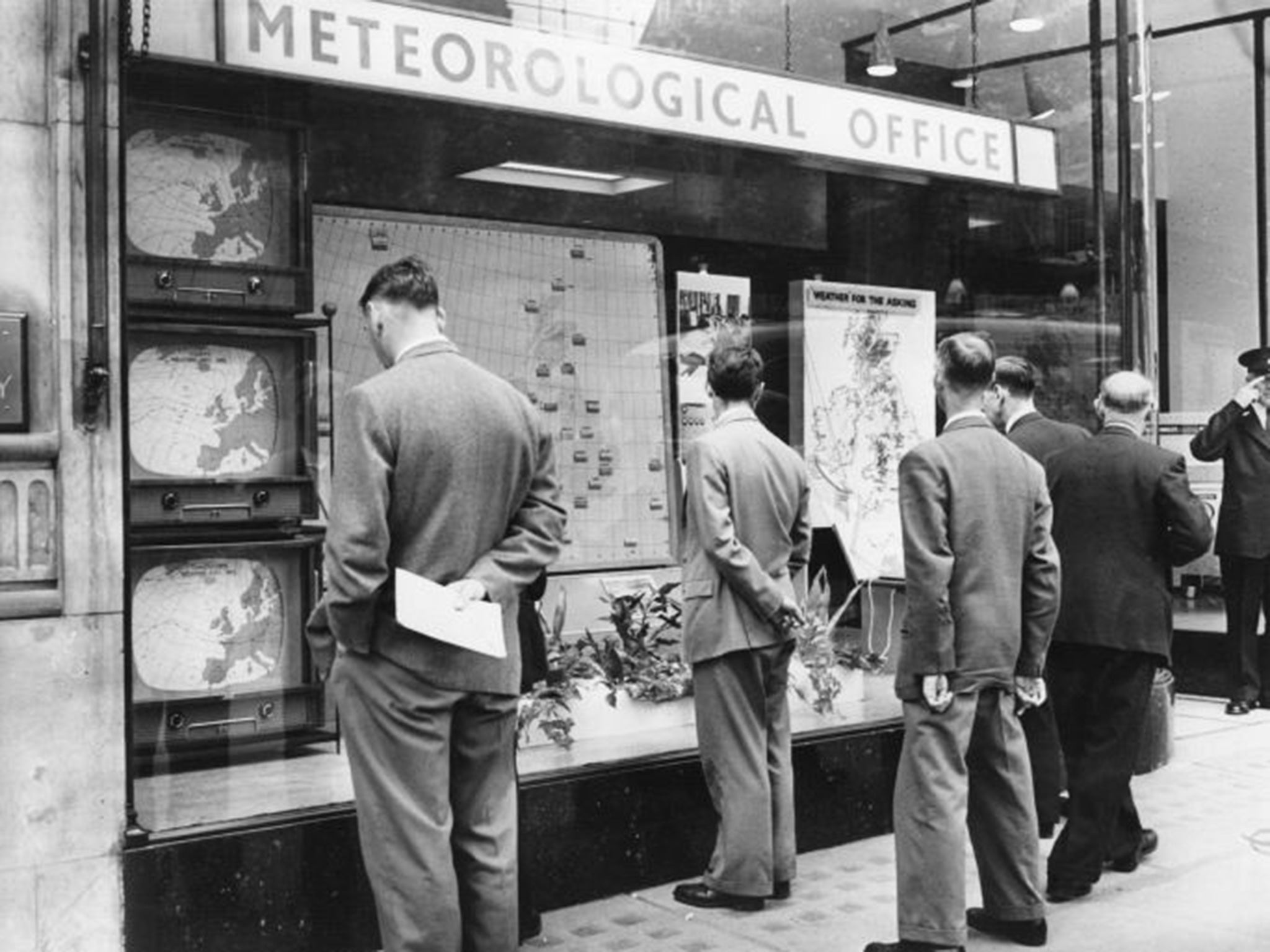 The Meteorological Office at Prince's House, Kingsway, London