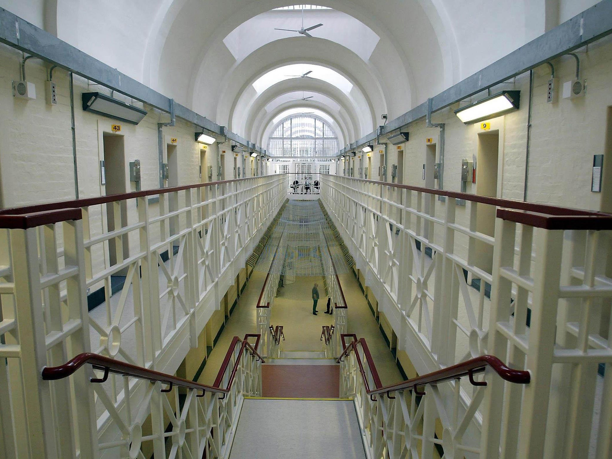Wakefield Prison, West Yorkshire, where prisoners in close supervision units spend only two or three hours a day out of their cells