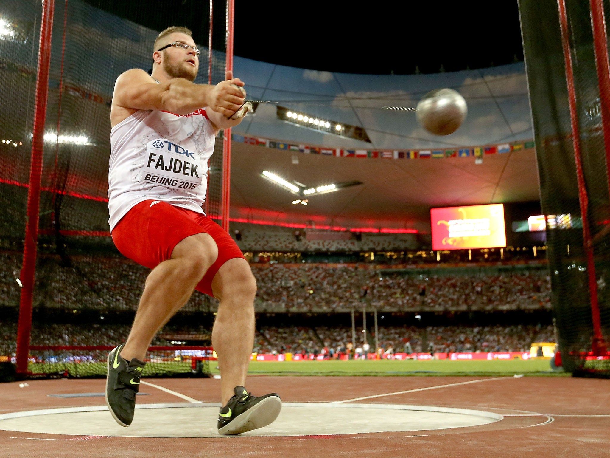Fajdek's throw of 80.88m was enough to secure a second world championship