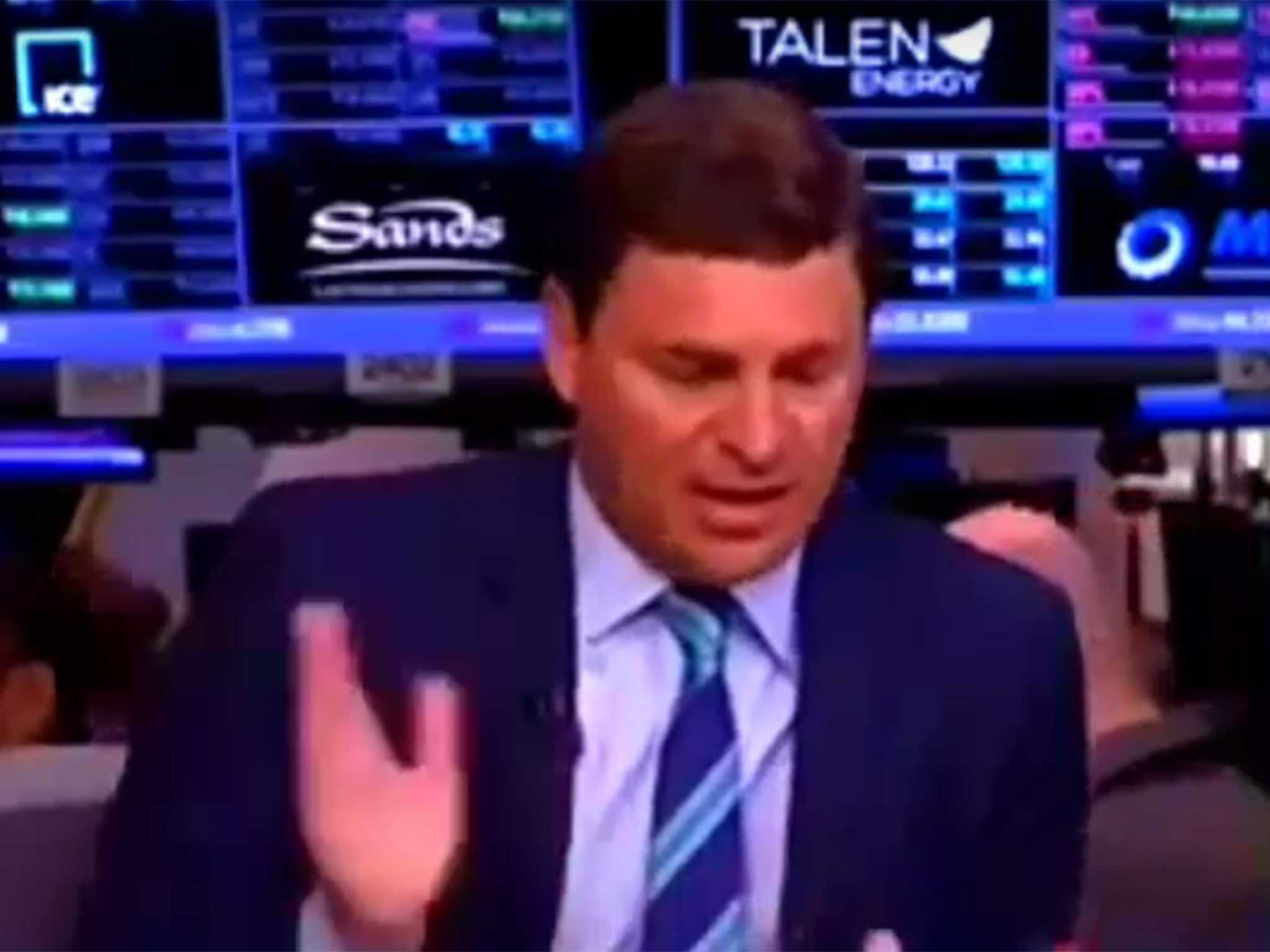 David Faber during the Squawk on the Street report