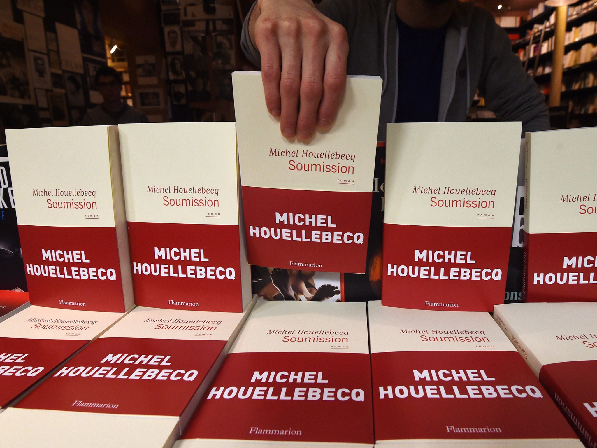 Houellebecq's latest novel, 'Submission' (AFP)