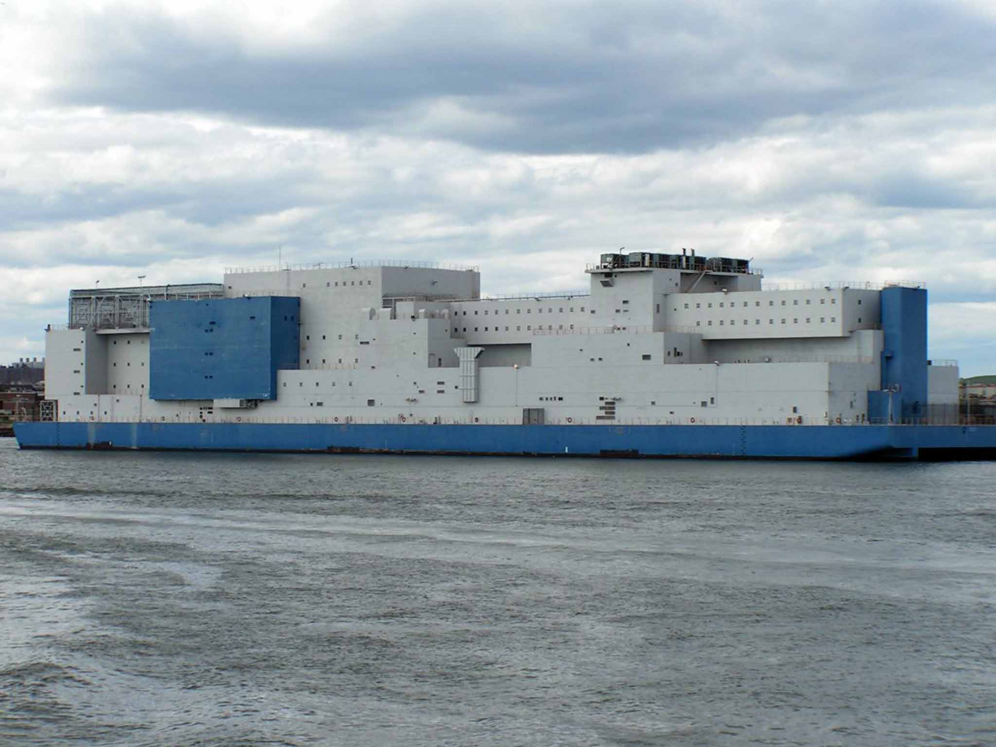 The Vernon C Bain, a New York prison barge