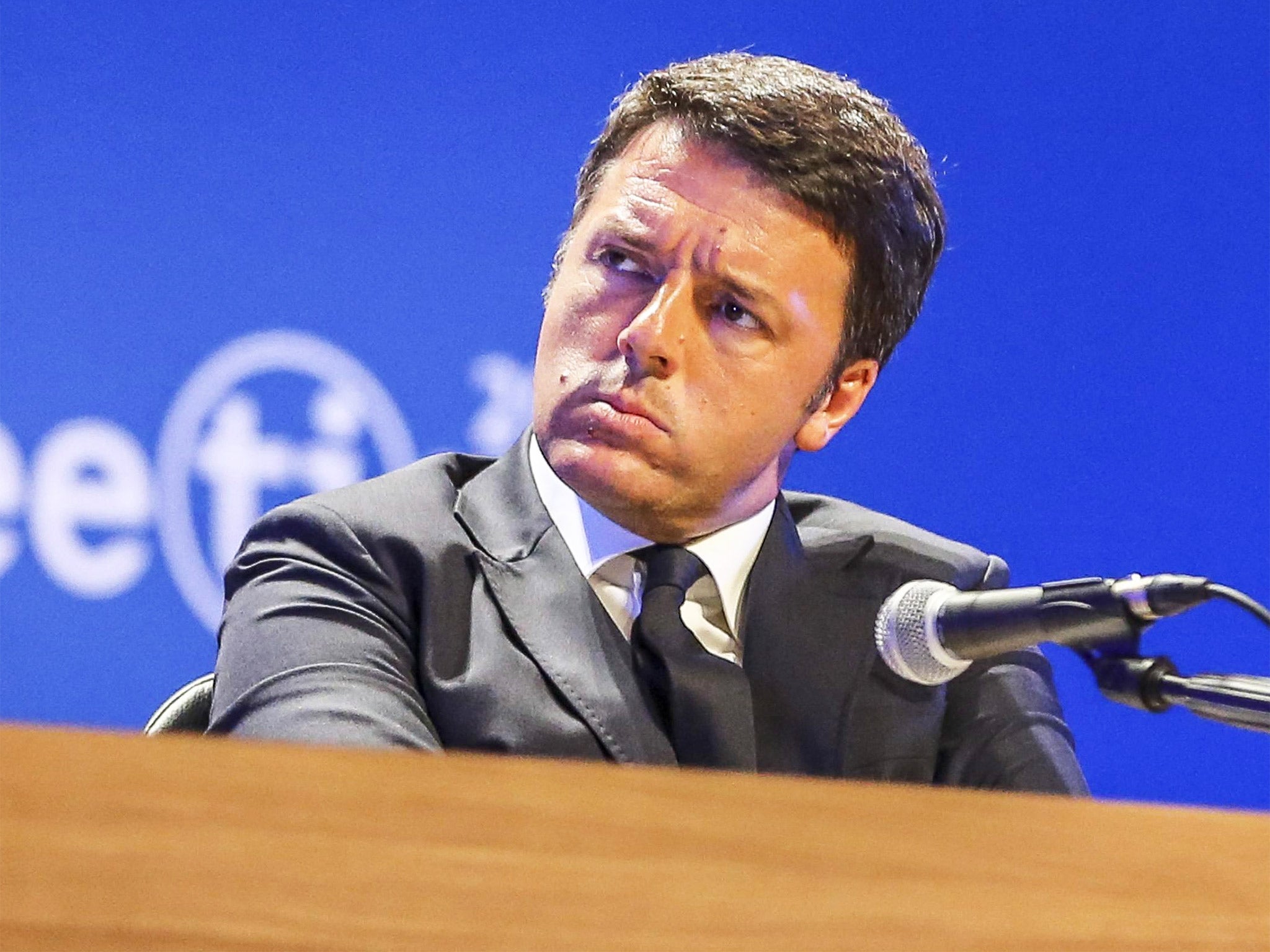 Italian Premier Matteo Renzi in Rimini has called a meeting following the result of the vote