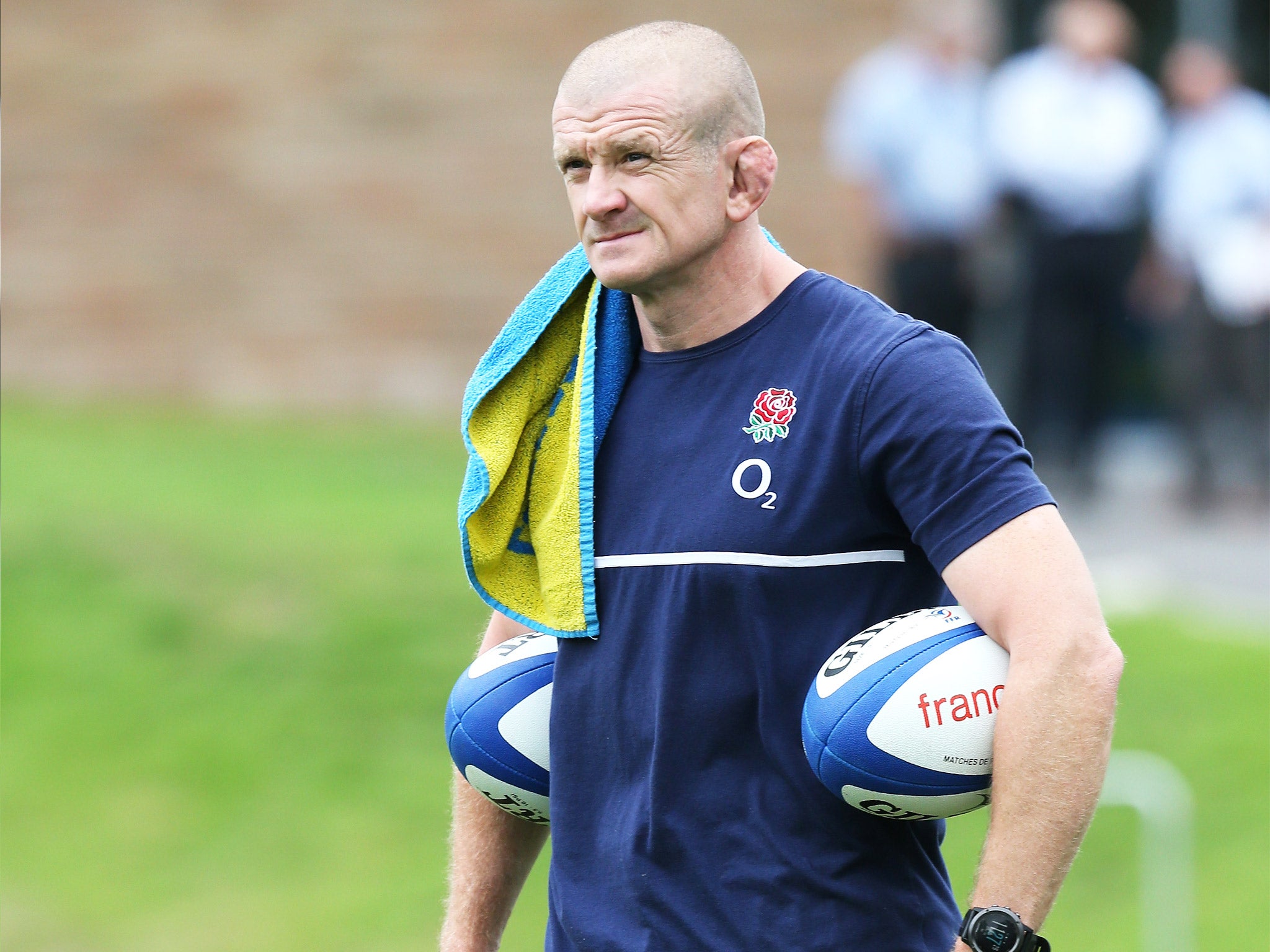 Graham Rowntree, the England forwards coach