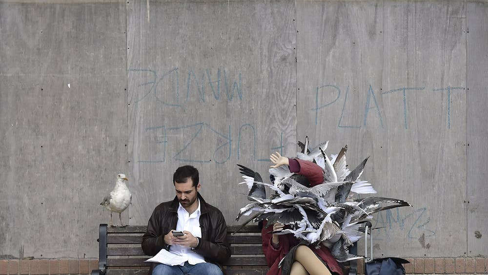 Banksy Painting Appears On Wall Of Bristol Bridge Farm Primary