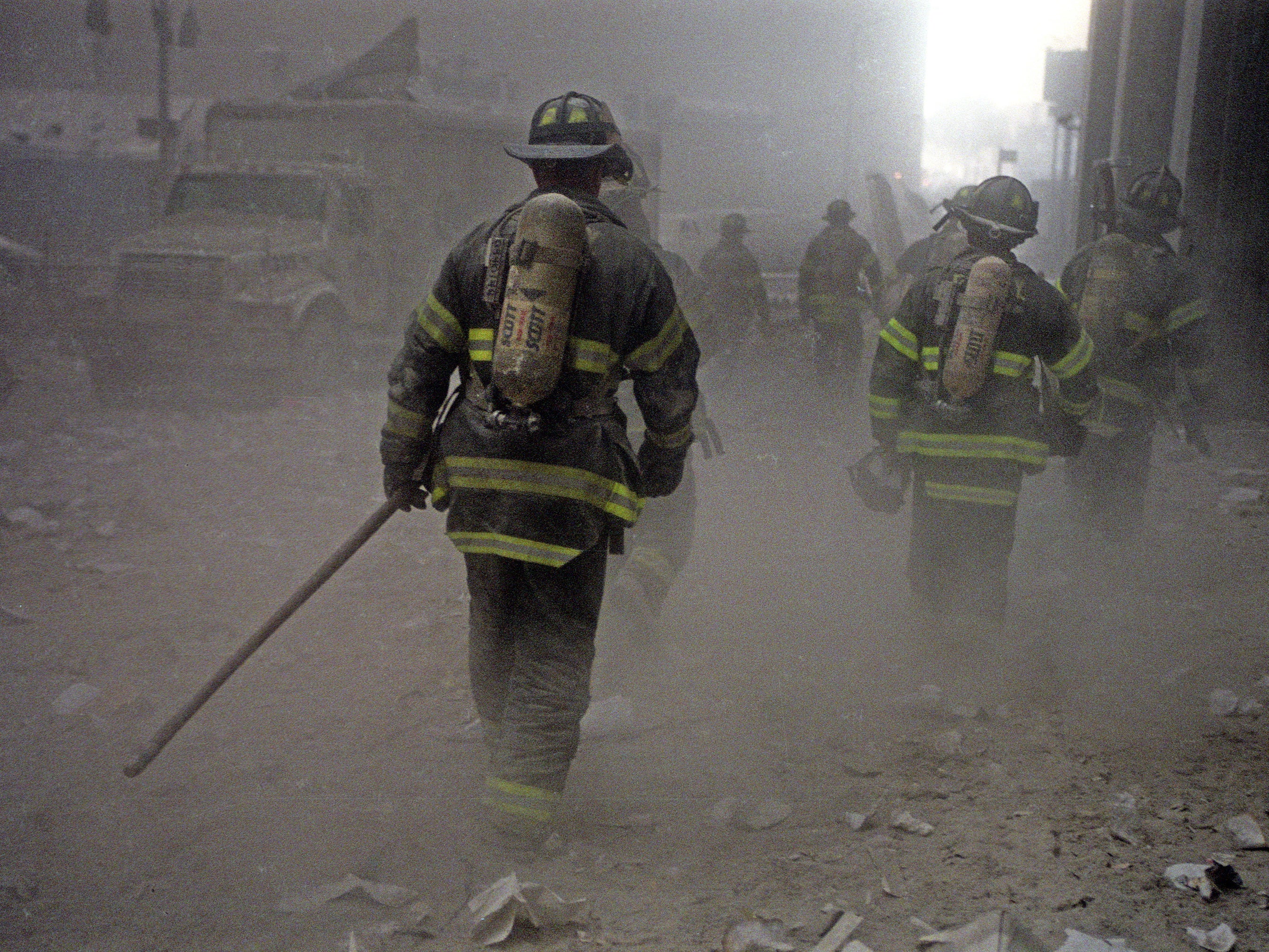 The firefighters were a symbol of New York's recovery after 9/11