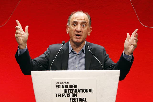 Writer and director Armando Iannucci at the 40th Guardian Edinburgh International Television Festival