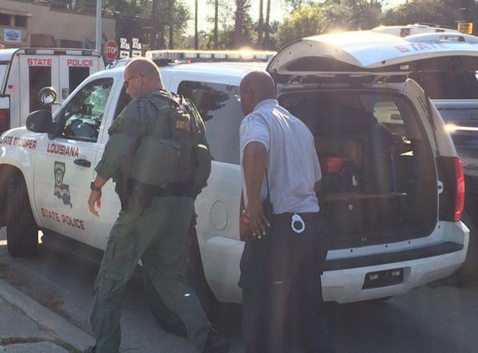 Louisiana shooting Three shot by gunman, including policeman The