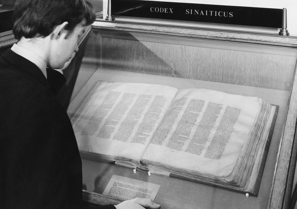 World S Oldest Bible Codex Sinaiticus To Go On Display At British