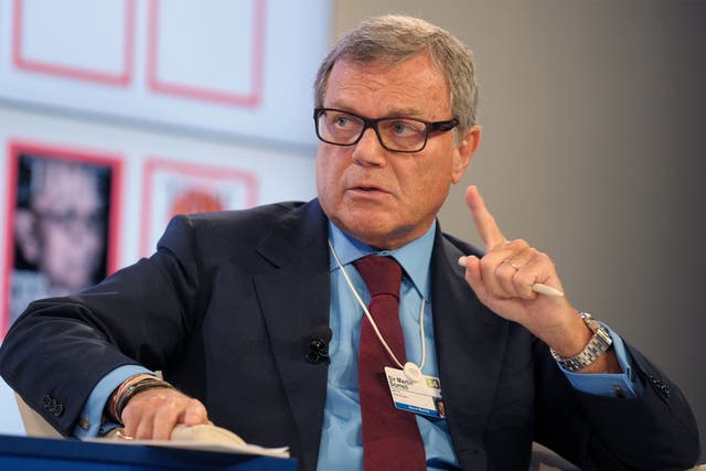 Sir Martin Sorrell says this year’s China revenues are a match for 2014, with 5 per cent growth in July