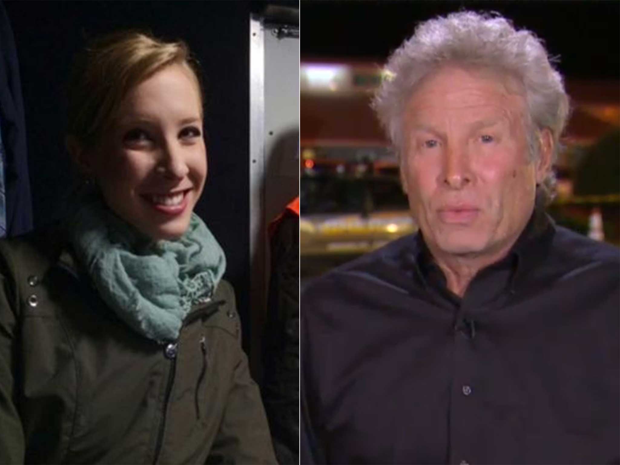 Alison Parker and her father Andy