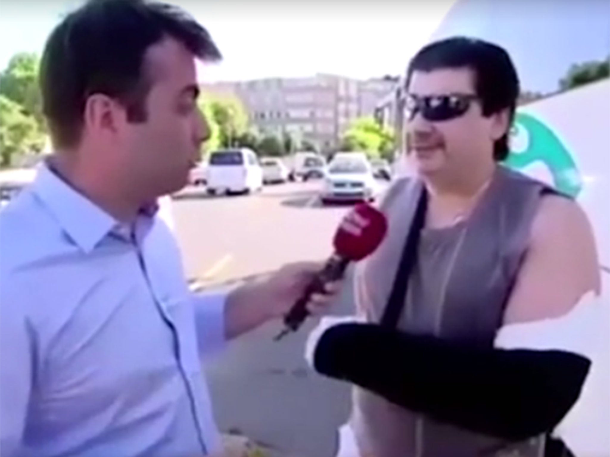 An Irish tourist who went viral in Turkey after a fight with shopkeepers speaks to Show TV