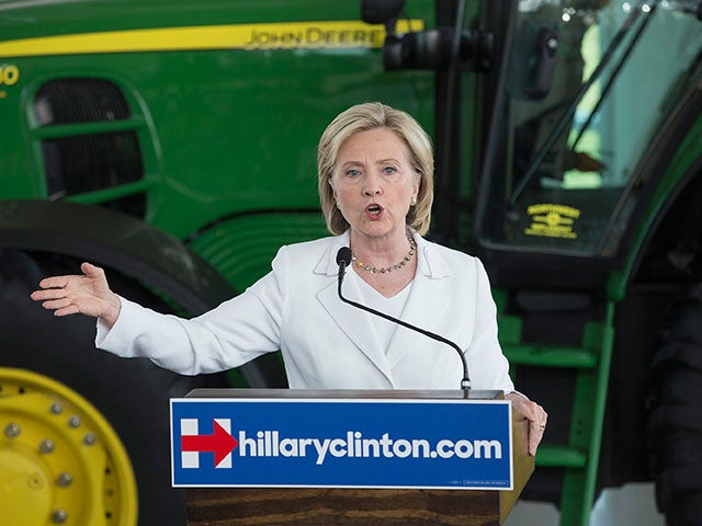 Hillary Clinton spoke about her personal email at an event in Iowa