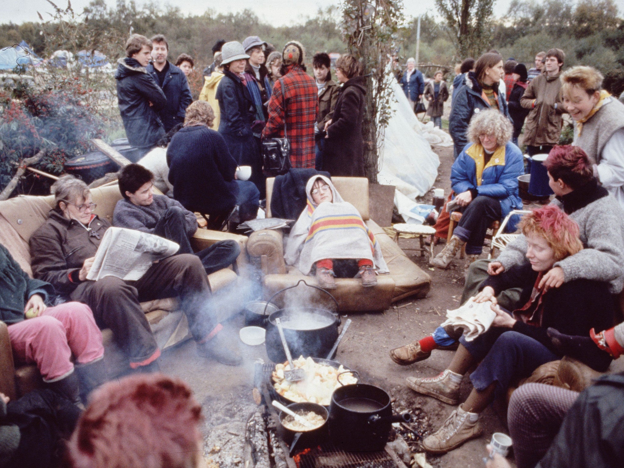 Protest power: the Greenham Common legacy remains in anti-war demos