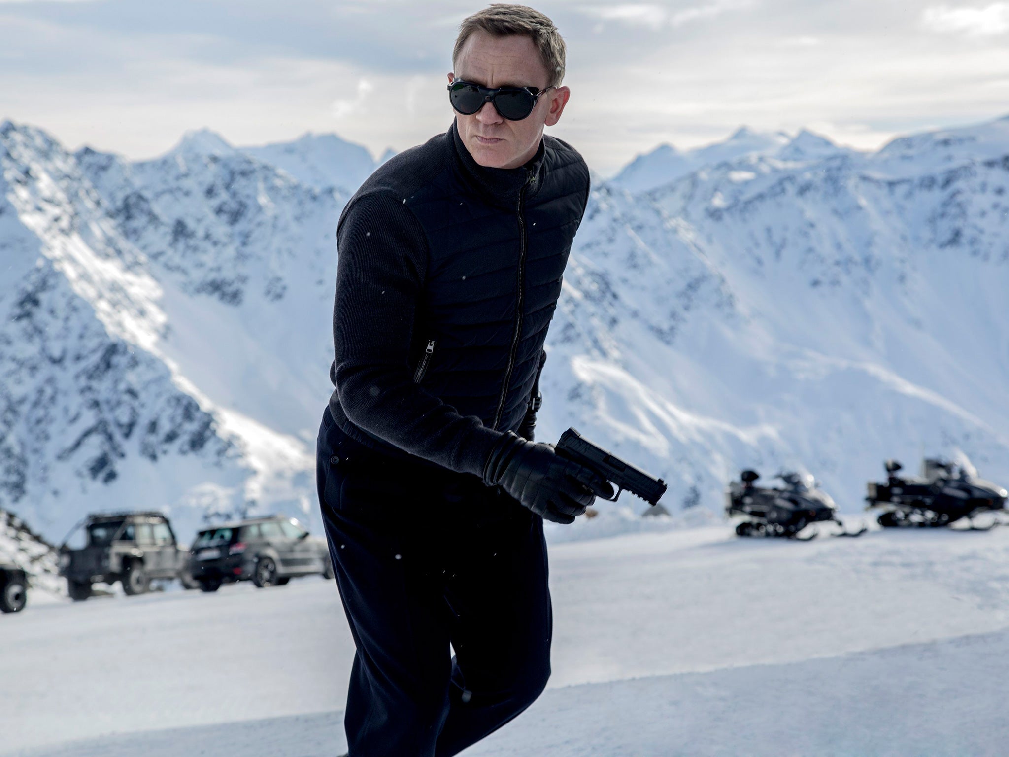 Daniel Craig as James Bond in the upcoming film ‘Spectre’